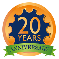 20 year anniversary icon