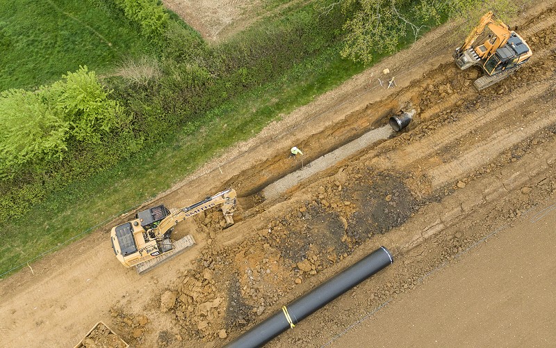 Flood alleviation in Moreton in Marsh