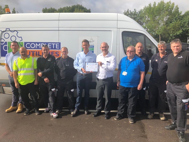 Water Team Awarded for Outstanding Performance